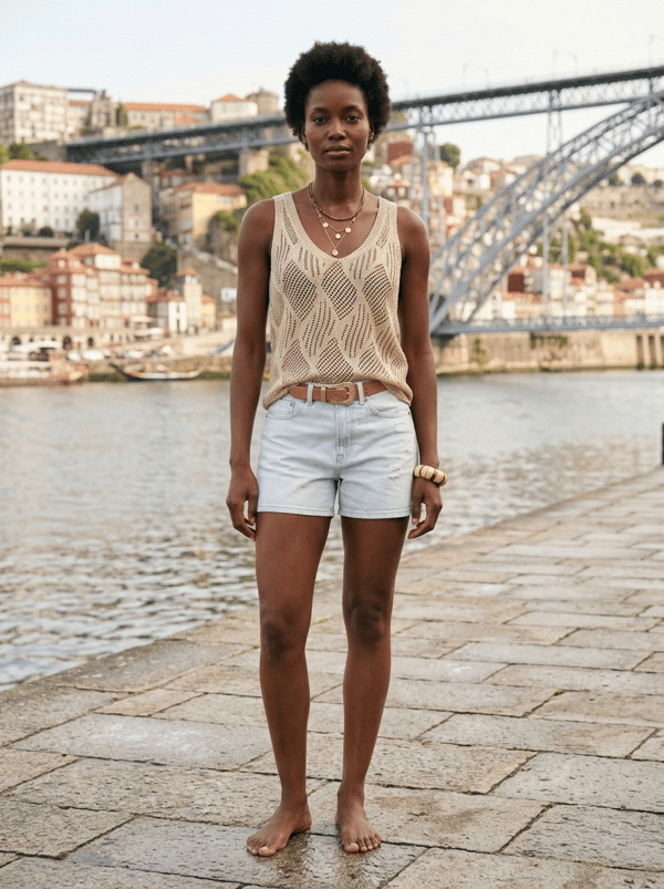 LASCANA Women's Crochet Open Work Tank Top | Nordstrom