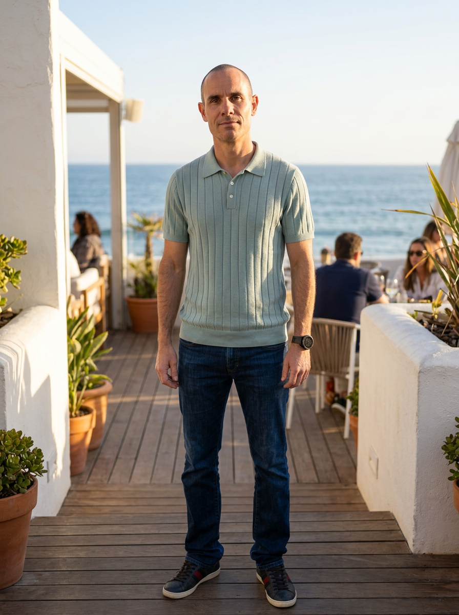 Classic Polo Sweater
